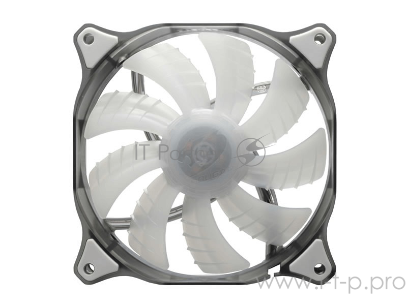 Вентиляторы Cougar CFD120 WHITE Вентилятор CFD120 WHITE 120x 120x 25мм (40шт./кор, пит. от мат.платы и БП, белая подсветка, 1200об/мин) (CF-D12HB-W) Retail