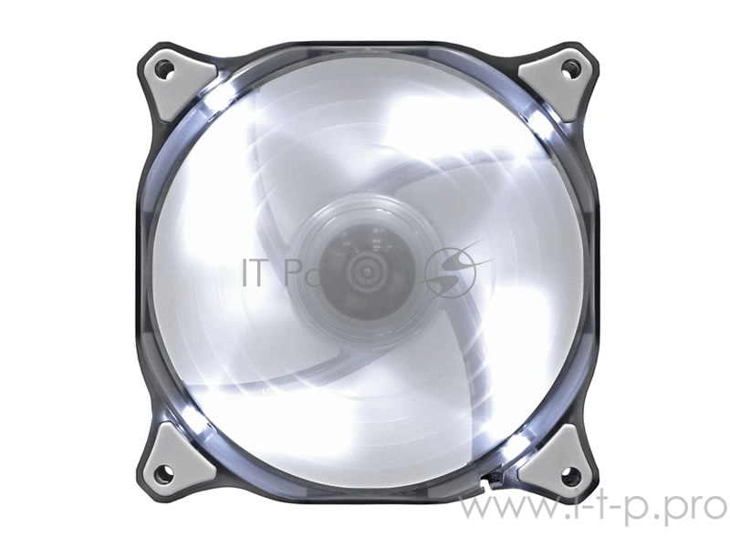 Вентиляторы Cougar CFD120 WHITE Вентилятор CFD120 WHITE 120x 120x 25мм (40шт./кор, пит. от мат.платы и БП, белая подсветка, 1200об/мин) (CF-D12HB-W) Retail