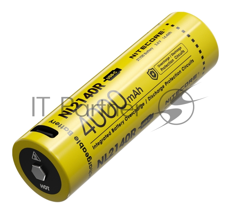 Аккумулятор Nitecore NL2140R 21700 Li-Ion 4000mAh