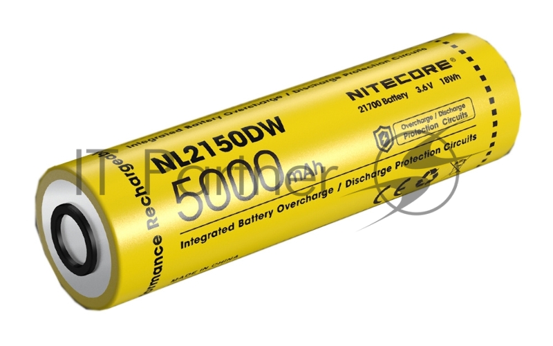 Аккумулятор Nitecore NL2150DW 21700 Li-Ion 5000mAh