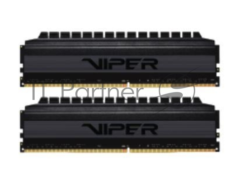 Оперативная память DDR 4 DIMM 16Gb (8GBx2) PC32000, 4000Mhz, PATRIOT BLACKOUT Kit (PVB416G400C9K) (retail)