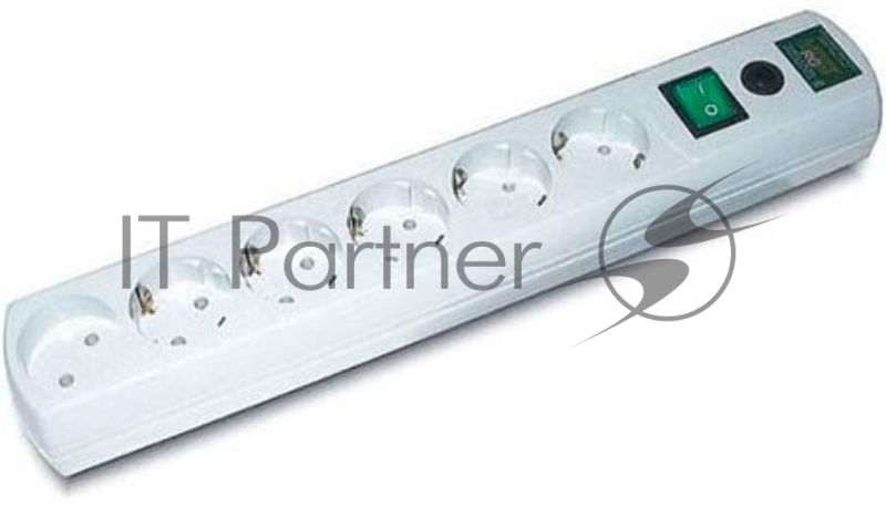 Сетевой фильтр Most RG 10м (6 розеток) черный (коробка)