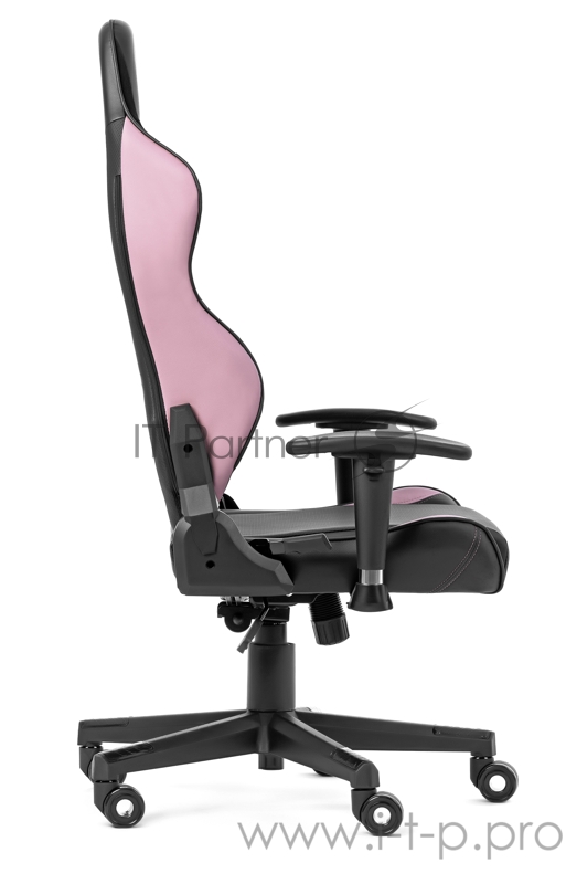 Игровое кресло WARP Sg чёрно-розовое (экокожа, алькантара) (SG-BPK)