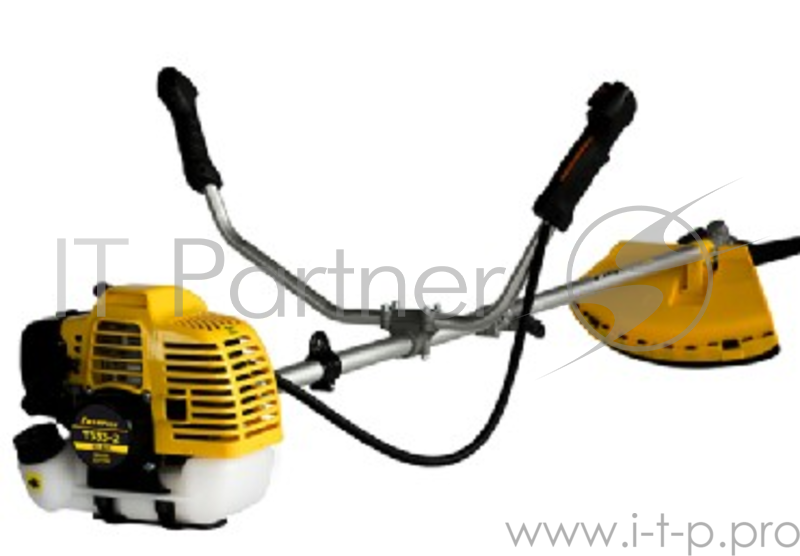 Триммер CHAMPION Т333-2 разъемн. вал(Мощность 0.9/1.23 кВт/л.с., объем двигателя 32,6 см3, вес 7.2кг, бак 0,85л, используемая леска 1,6-3.0мм, рукоятка U-образная, прямая/разъемная штанга, ширина среза (леска/нож) 400/255, длина штанги 1343 мм.)