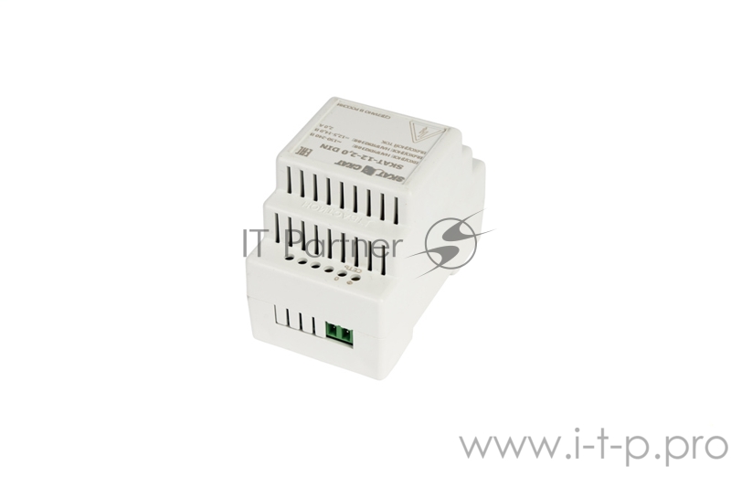 Источник питания SKAT-12-2.0 DIN 12В 2,3А АКБ внешн. 1х7-17Ач ток заряда 2,0–Iнагр. SKAT-12-2.0 DIN power supply 12V 2.3A external battery 1х7-17Ah charge current 2.0 – Iload.