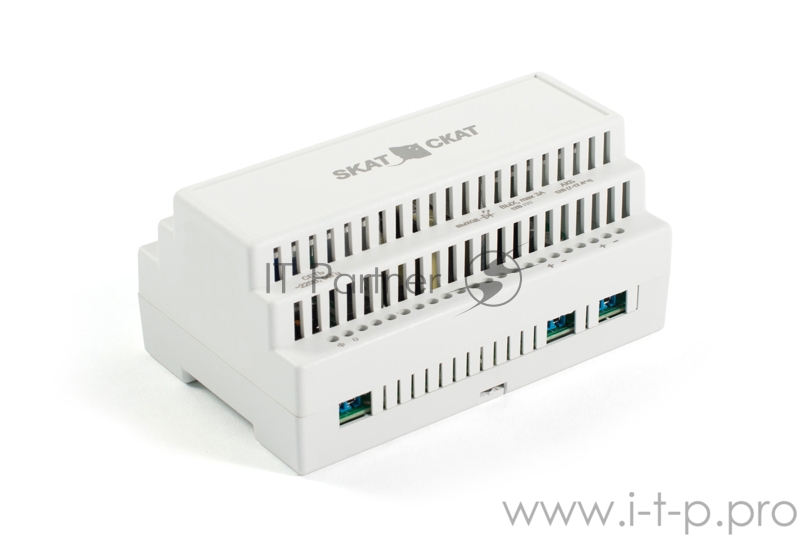 Источник питания SKAT-12-3,0 DIN 12В 3А пластиковый корпус под DIN рейку 35 мм SKAT-12-3,0 DIN power supply 12V 3A plastic case for 35 mm DIN rail