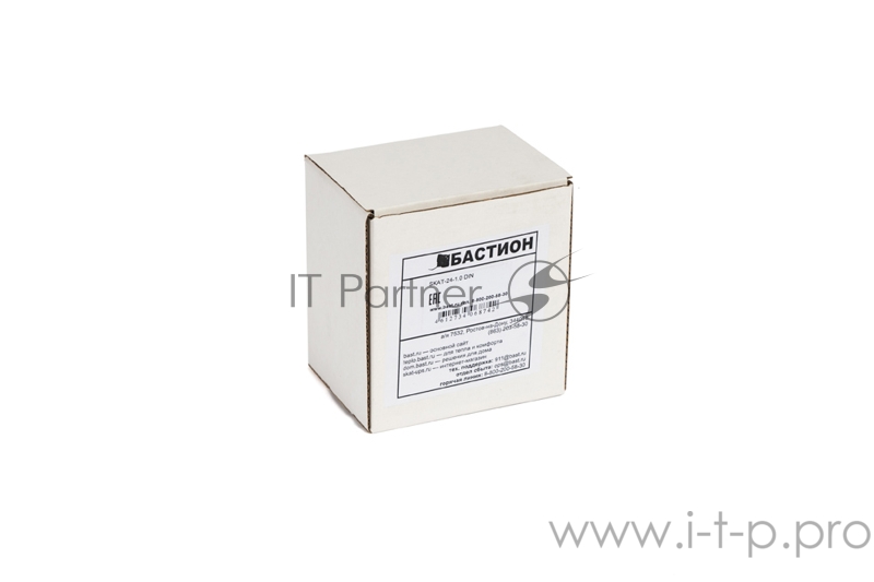 Источник питания SKAT-24-1.0 DIN 24В 1,3А АКБ внеш. 2х4,5-12Ач ток заряда 1,0–Iнагр. SKAT-24-1.0 DIN power supply 24V 1.3A battery ext. 2х4.5-12Ah charge current 1.0 – Iload.