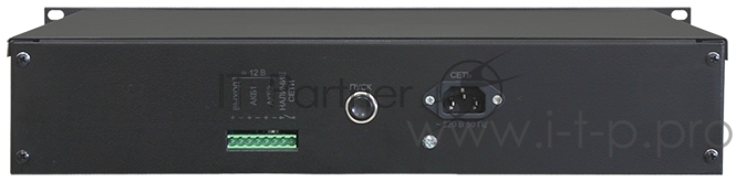 SKAT -V.12DC-18 Rack источник питания 12В,18А, высота 2U 5 информ. выходов SKAT -V.12DC-18 Rack power supply 12V, 18A, height 2U 5 inform. exits