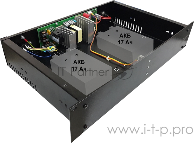 SKAT -V.12DC-18 Rack источник питания 12В,18А, высота 2U 5 информ. выходов SKAT -V.12DC-18 Rack power supply 12V, 18A, height 2U 5 inform. exits