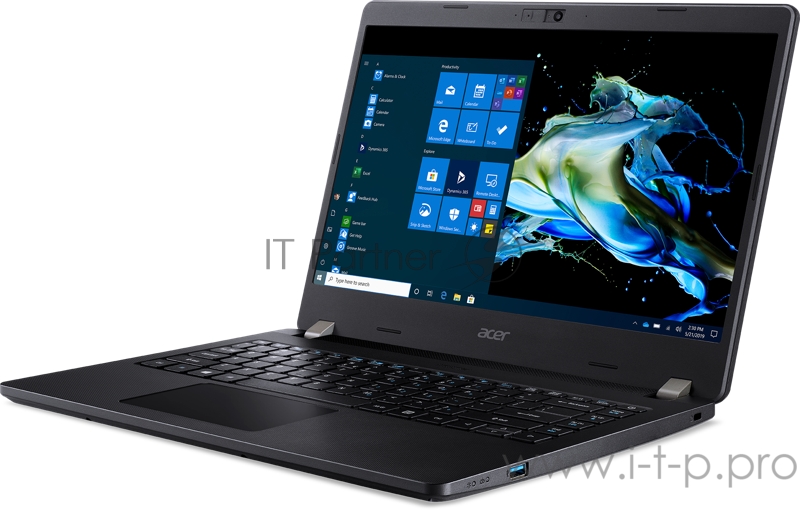Ноутбук Acer TravelMate P2 TMP214-52-34UD 14 (1920x1080 (матовый)) / Intel Core i3 10110U(2.1Ghz)/8192Mb/128SSDGb 3y/1.6kg/Black/W10Pro