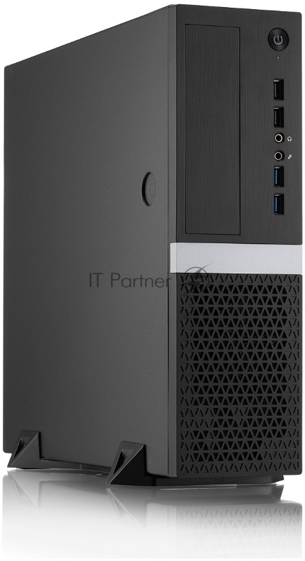 Корпус Foxline FL-211-TFX300S с блоком питания 300Вт, mATX case, black, w/PSU TFX 300W, w/2xUSB2.0+2xUSB3.0, w/pwr cord, w/ 8cm FAN