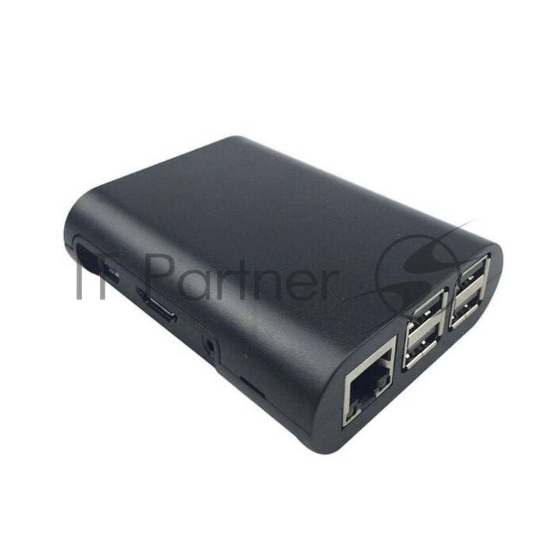 Корпус ACD RA071 Raspberry Pi 2/3B/3B+ Injection Molding Case Black with Stripe RA074:Black