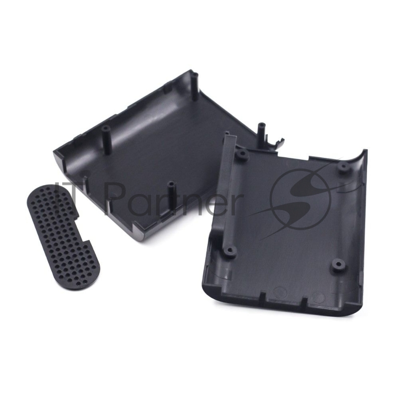 Корпус ACD RA071 Raspberry Pi 2/3B/3B+ Injection Molding Case Black with Stripe RA074:Black