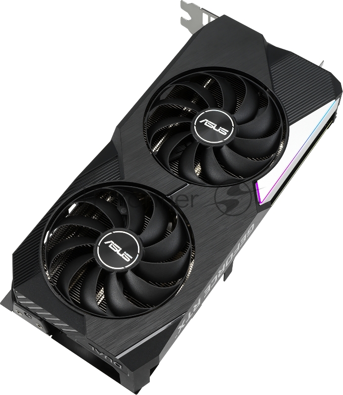 Видеокарта ASUS DUAL-RTX3060TI-O8G-V2 8GB GDDR6 2xHDMI 2.1 3xDP 1.4a
