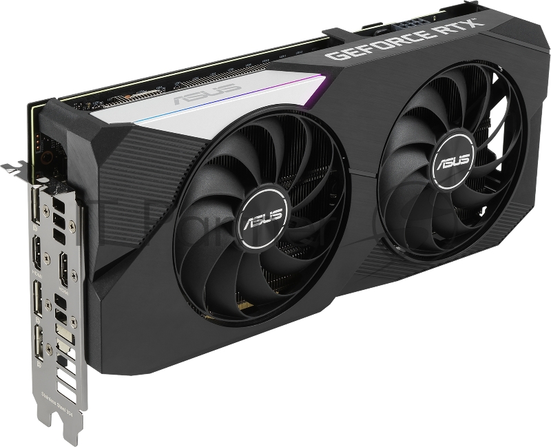 Видеокарта ASUS DUAL-RTX3060TI-O8G-V2 8GB GDDR6 2xHDMI 2.1 3xDP 1.4a
