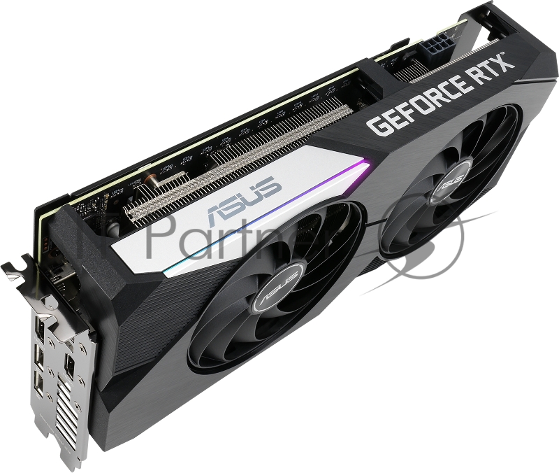 Видеокарта ASUS DUAL-RTX3060TI-O8G-V2 8GB GDDR6 2xHDMI 2.1 3xDP 1.4a