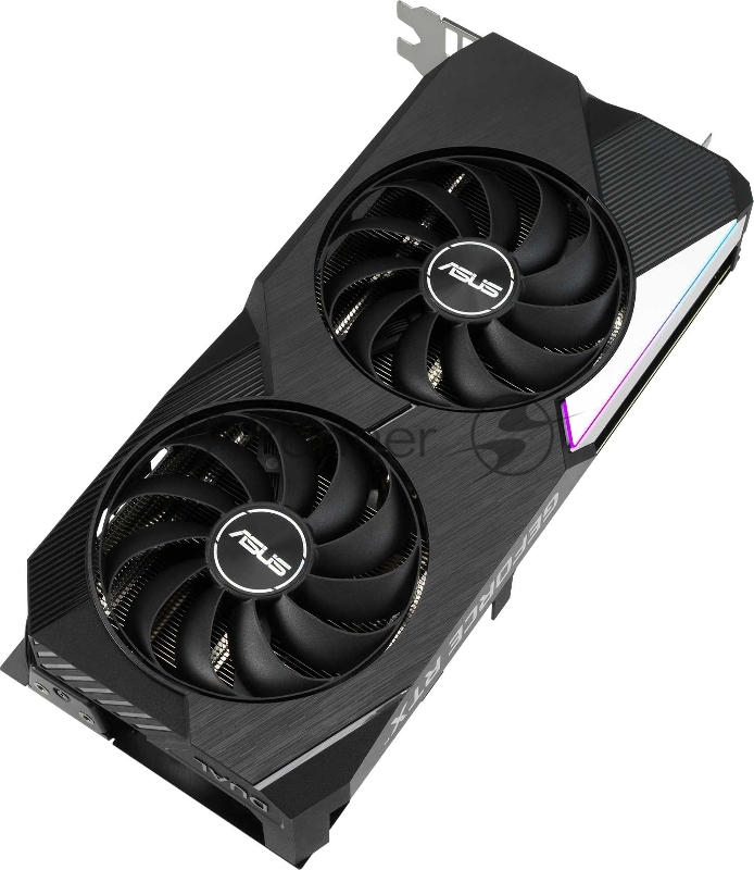 Видеокарта ASUS DUAL-RTX3060TI-O8G-V2 8GB GDDR6 2xHDMI 2.1 3xDP 1.4a