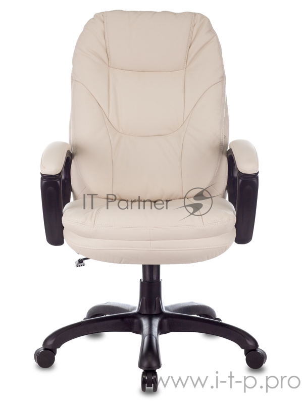 Кресло руководителя Бюрократ CH-868N слоновая кость OR-10 искусственная кожа крестовина пластик