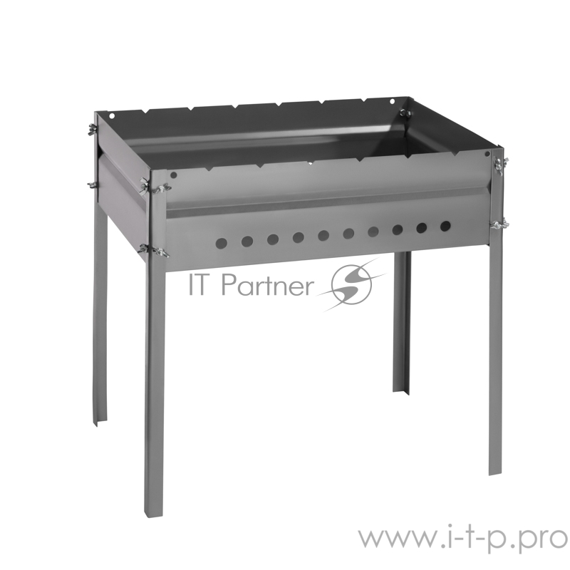 Мангал разборный СОКОЛ 34 с ребрами жесткости на барашках