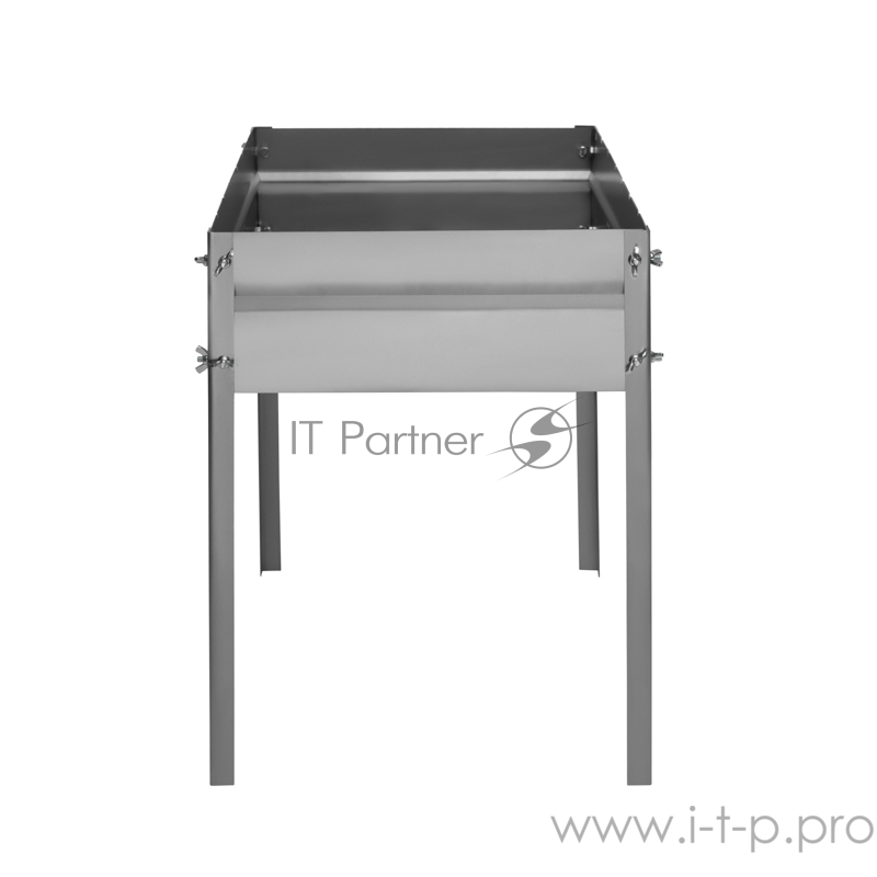 Мангал разборный СОКОЛ 34 с ребрами жесткости на барашках