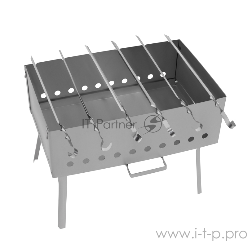 Мангал СОКОЛ 35 дипломат с 6 шампурами в чехле