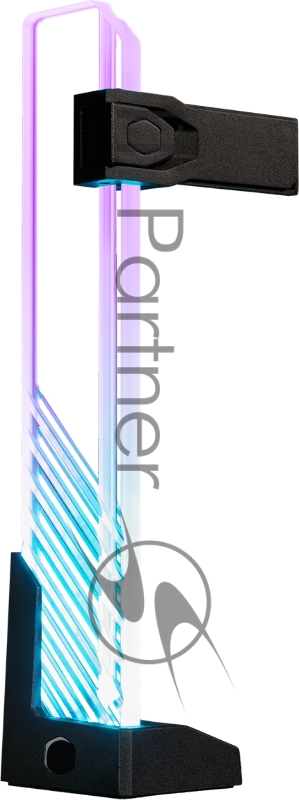 держатель видеокарты в корпусе Cooler Master ARGB GPU Support Bracket