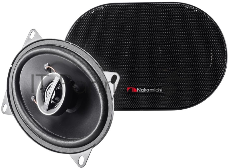 Колонки автомобильные Nakamichi NSE-4618 150Вт 4Ом 10x15см (4x6дюйм) (ком.:2кол.) коаксиальные двухполосные