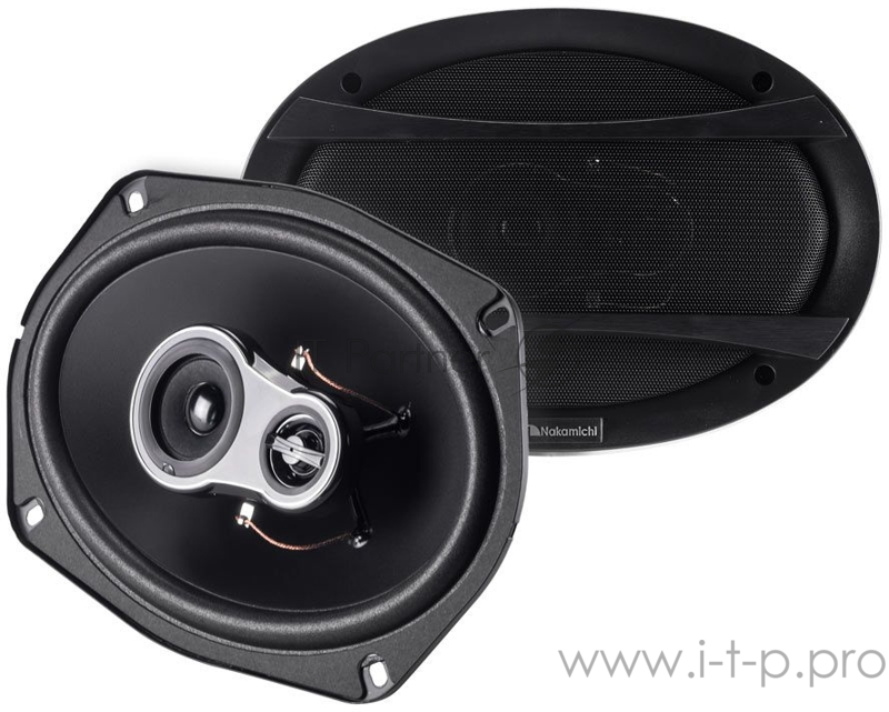Колонки автомобильные Nakamichi NSE-6918R 260Вт 4Ом 15x23см (6x9дюйм) (ком.:2кол.) коаксиальные трехполосные
