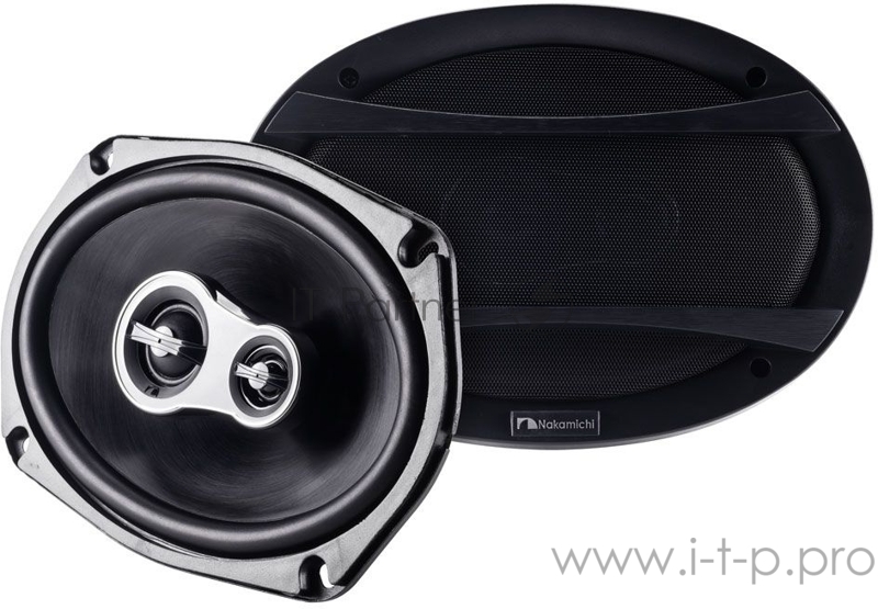 Колонки автомобильные Nakamichi NSE-6958 500Вт 4Ом 15x23см (6x9дюйм) (ком.:2кол.) коаксиальные трехполосные