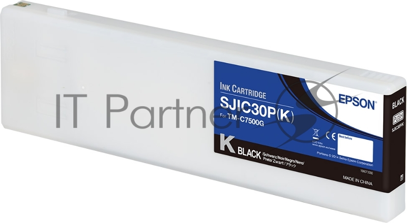Картридж Epson SJIC30P(K): для TM-C7500G (продается через согласование с EPSON)