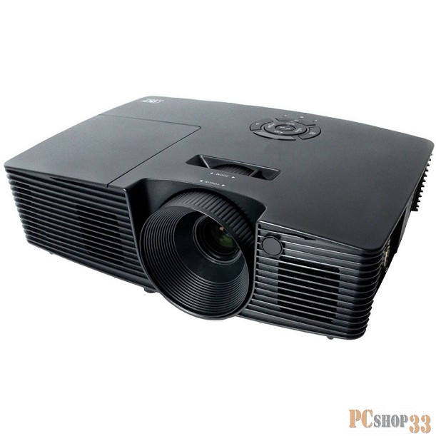 Проектор INFOCUS IN112xv {(Full 3D) DLP, 3500 ANSI Lm, SVGA, 16000:1, HDMI 1.4b, 1xVGA, Composite, S-video, RS232C, Mini USB B, лампа до 15000ч., 2.5 кг}