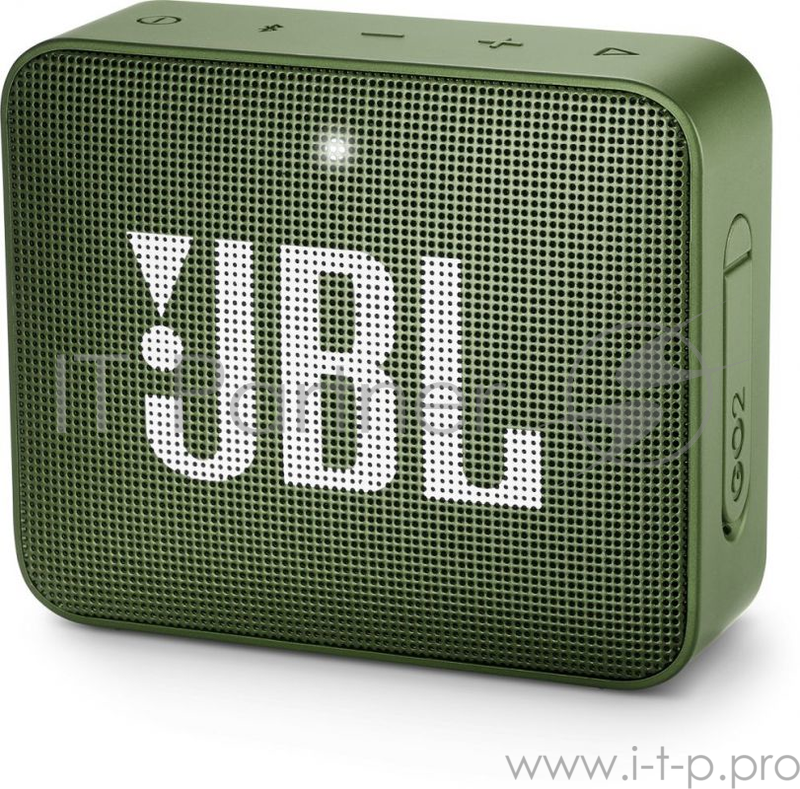 Колонки JBL JBL GO 2 зеленый 3W 1.0 BT/3.5Jack 730mAh (JBLGO2GRN)