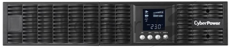 Источник бесперебойного питания UPS CyberPower OLS2.2KERT2U Online 2200VA/2200W USB/RS-232/SNMP Slot/EPO (8 IEC С13)(1) C19, 6*cables C13-C14, 1.8m, rack mount kits included