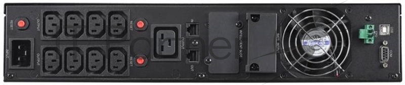 Источник бесперебойного питания UPS CyberPower OLS2.2KERT2U Online 2200VA/2200W USB/RS-232/SNMP Slot/EPO (8 IEC С13)(1) C19, 6*cables C13-C14, 1.8m, rack mount kits included