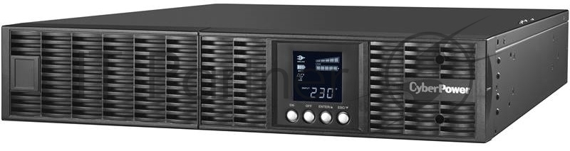 Источник бесперебойного питания UPS CyberPower OLS2.2KERT2U Online 2200VA/2200W USB/RS-232/SNMP Slot/EPO (8 IEC С13)(1) C19, 6*cables C13-C14, 1.8m, rack mount kits included