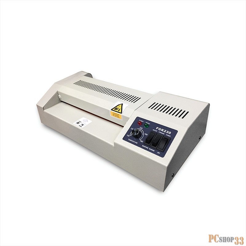 ГЕЛЕОС ламинаторы ГЕЛЕОС ламинатор Л-FGK 320/FGK 320 {А3, 2х250 (пленка 60-250мкм), 600 мм/мин, 4 вала, реверс, металл. корпус, мах толщина 2мм}