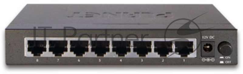 Коммутатор PLANET Technology FSD-803 8-Port 10/100Mbps Fast Ethernet Switch, Metal