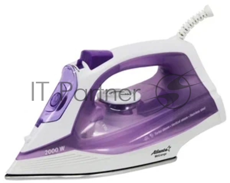 Утюг ATLANTA ATH-5537 (violet) с пароувлажнением