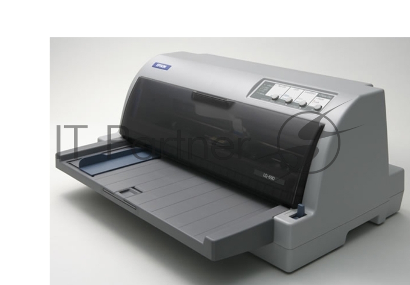 Принтер матричный Epson LQ-690, A4, 24 иглы, 106 колонок, 529 зн/сек, USB, LPT, Ethernet опц.