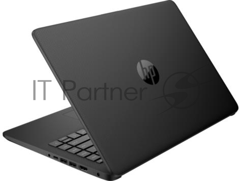 Ноутбук HP 14s-dq3004ur Celeron N4500/4Gb/SSD256Gb/Intel UHD Graphics/14/HD (1366x768)/Free DOS 3.0/black/WiFi/BT/Cam