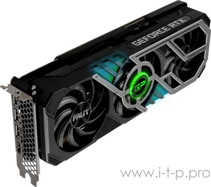 Видеокарта PCIE16 RTX3080 10GB LHR PA-RTX3080 GAMINGPRO 10G PALIT