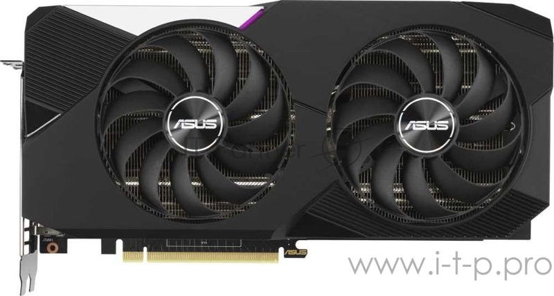 Видеокарта Asus PCI-E 4.0 DUAL-RTX3070-O8G-V2 LHR NVIDIA GeForce RTX 3070 8192Mb 256 GDDR6 1770/14000/HDMIx2/DPx3/HDCP Ret