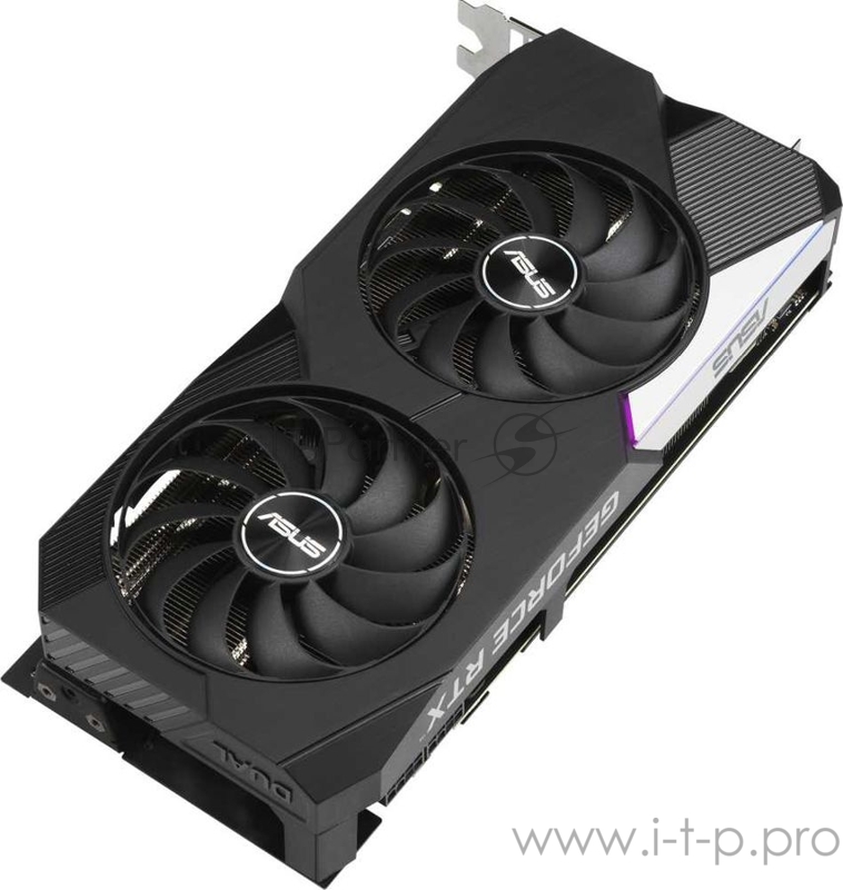 Видеокарта Asus PCI-E 4.0 DUAL-RTX3070-O8G-V2 LHR NVIDIA GeForce RTX 3070 8192Mb 256 GDDR6 1770/14000/HDMIx2/DPx3/HDCP Ret