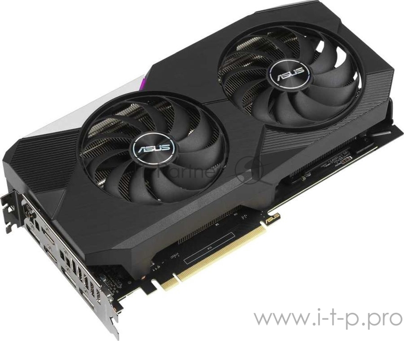 Видеокарта Asus PCI-E 4.0 DUAL-RTX3070-O8G-V2 LHR NVIDIA GeForce RTX 3070 8192Mb 256 GDDR6 1770/14000/HDMIx2/DPx3/HDCP Ret