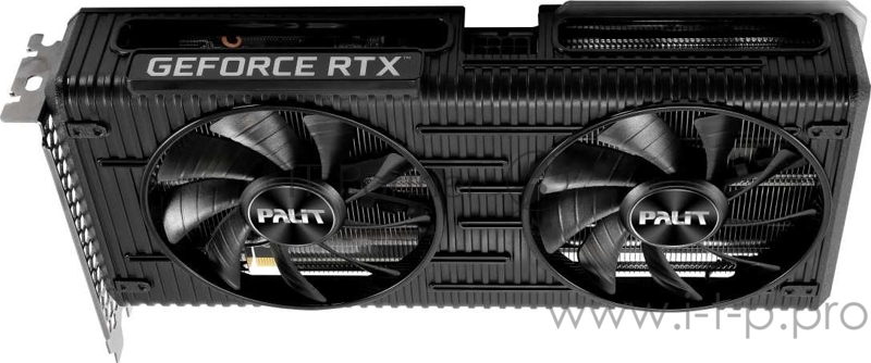 Видеокарта Palit PCI-E 4.0 PA-RTX3060Ti DUAL 8G V1 LHR NVIDIA GeForce RTX 3060Ti 8192Mb 256 GDDR6 1410/14000/HDMIx1/DPx3/HDCP Ret