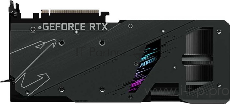 Видеокарта Gigabyte PCI-E 4.0 GV-N3080AORUS M-10GD 2.0 LHR NVIDIA GeForce RTX 3080 10240Mb 320 GDDR6X 1845/19000/HDMIx3/DPx3/HDCP Ret