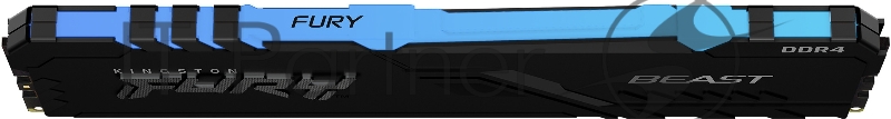 Память оперативная Kingston 16GB 3733MHz DDR4 CL19 DIMM 1Gx8 FURY Beast RGB