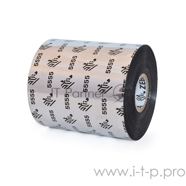 Термотрансферная лента (риббон) Wax/Resin Ribbon, 110mmx30m (4.33inx98ft), 5555 Standard, Cartridge, 10/box