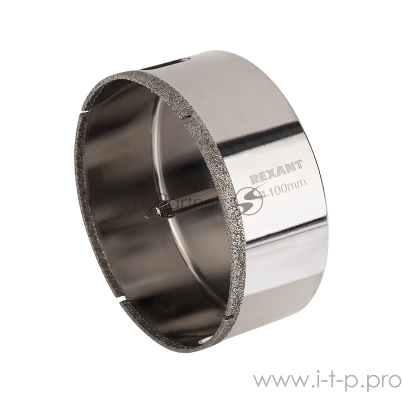 Коронка алмазная 100 мм с центровочным сверлом REXANT