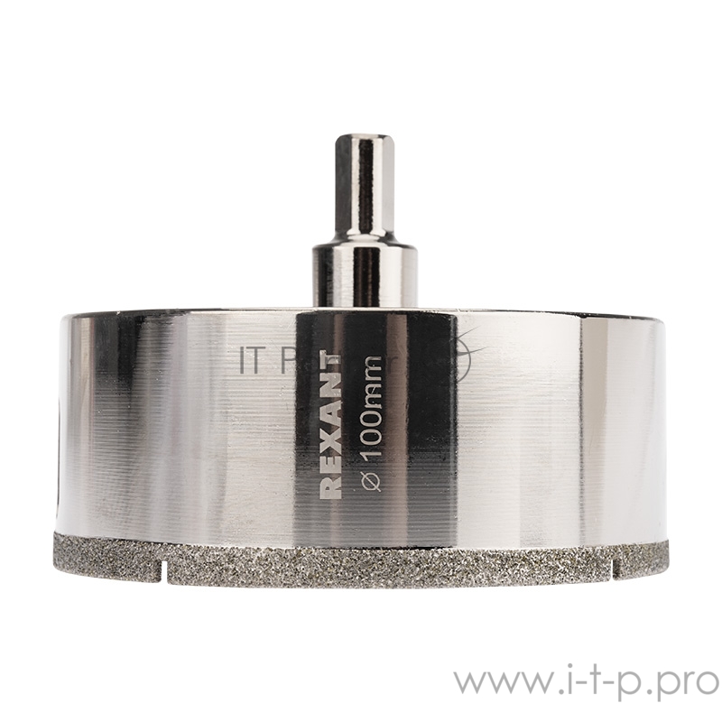 Коронка алмазная 100 мм с центровочным сверлом REXANT